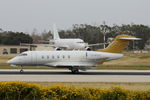 D-BDDE @ LMML - Bombardier Challenger 350 D-BDDE DC Aviation - by Raymond Zammit