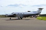 G-FLXI @ EGTF - Pilatus PC-12/47E at Fairoaks. - by moxy