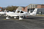 N584B @ EHGG - At Groningen airport - by Jack Poelstra