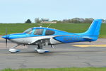 N245AS @ EGSH - Arriving at Norwich from Fairoaks.