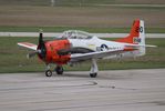 N509WT @ KSMD - North American T-28B - by Mark Pasqualino