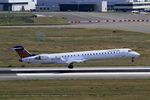 D-ACNM @ LFBO - Bombardier CRJ-900LR, Landing rwy 14R, Toulouse-Blagnac Airport (LFBO-TLS) - by Yves-Q