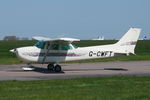 G-CWFT @ EGSH - Just landed at Norwich. - by Graham Reeve