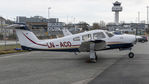 LN-ACO @ ENBR - Parked at technical apron.