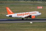 G-EZFF @ LFBO - Airbus A319-111, Landing rwy 14R, Toulouse-Blagnac airport (LFBO-TLS) - by Yves-Q