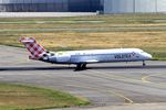 EC-MFJ @ LFBO - Boeing 717-2CM, Landing rwy 14R, Toulouse-Blagnac airport (LFBO-TLS) - by Yves-Q