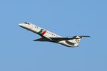 CS-TPL @ LFBO - Embraer EMB-145EP, Take off rwy 32R, Toulouse Blagnac Airport (LFBO-TLS) - by Yves-Q