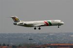 CS-TPA @ LFBO - Fokker 100 (F-28-0100), On final rwy 14L, Toulouse Blagnac Airport (LFBO-TLS) - by Yves-Q