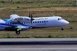 HS-PZC @ LFBO - ATR 72-600, Landing rwy 14R, Toulouse-Blagnac Airport (LFBO-TLS) - by Yves-Q