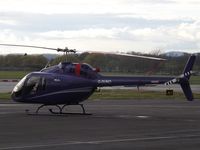 G-DUNO @ EGBJ - a brand new Bell 505 parked up at Gloucestershire Airport. - by James Lloyds