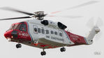G-MCGH @ EGNJ - Coastguard Rescue 912 returning back to Humberside airport on runway 20 after training in Scarborough - by Gareth Alan Watcham