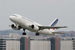 F-GRHV @ LFBO - Airbus A319-111, Take off rwy 32R, Toulouse-Blagnac Airport (LFBO-TLS) - by Yves-Q