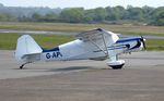 G-APUW @ EGFH - Visiting Cirrus Autocar. - by Roger Winser