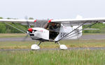 G-RSKY @ EGFH - Visiting Skyranger arriving from Blackpool Airport. - by Roger Winser
