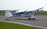 G-APUW @ EGFH - Visiting Autocar. - by Roger Winser