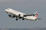 F-HBNB @ LFBO - Airbus A320-214, Take off Rwy 32L, Toulouse Blagnac Airport (LFBO-TLS) - by Yves-Q