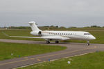 VP-CXX @ EGJB - Taxiing after arrival at Guernsey - by alanh