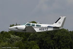 N55TZ @ KOSH - Beech E55 Baron  C/N TE-1115, N55TZ - by Dariusz Jezewski www.FotoDj.com