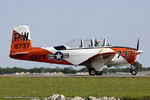 N34AX @ KOSH - Beech T-34A Mentor  C/N CG-141, N34AX
