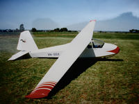 VH-GDX @ YREN - This photo was taken sometime around 1993 and shows GDX at Renmark Airport, home of the former Renmark Gliding Club. The dog on the rudder is from the 'Footrot Flats' cartoon series and permission was obtained from Murray Ball to place it on the aircraft. - by Mark Stanley