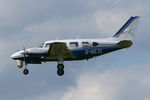 G-BEZL @ EGSH - Landing at Norwich. - by Graham Reeve