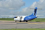 G-ISLK @ EGSH - Leaving Norwich for Jersey.