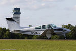 N316J @ KLAL - Beech 95-B55 Baron  C/N TC-2069, N316J - by Dariusz Jezewski www.FotoDj.com
