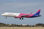 HA-LXW @ LMML - A321 HA-LXW Wizzair - by Raymond Zammit