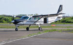 G-SYLV @ EGFH - Resident Grand Caravan operated by Skydive Swansea. - by Roger Winser