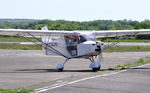 G-CDHU @ EGFH - Visiting Skyranger. - by Roger Winser