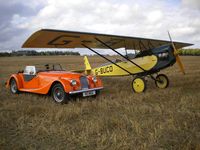 G-BUCO - I always believed that the Morgan owner Arthur Mason was the owner of G - BUCO when this photo was taken? - by Probably Arthur Mason