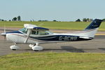 G-BCWB @ EGSH - Arriving at Norwich. - by keithnewsome
