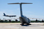 85-0006 @ KPSM - RODD99 holding short as PACK21 comes in to land. - by Topgunphotography