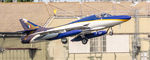 XE688 @ EGXE - HHA Hunter XE688 departing Leeming - by Steve Raper