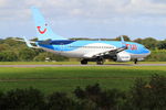 OO-JAL @ LFRB - Boeing 737-7K, Taxiing rwy 25L, Brest-Bretagne airport (LFRB-BES) - by Yves-Q