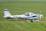 G-BYUK @ EGSH - Departing from Norwich. - by Graham Reeve