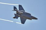 18-5453 @ KSUU - Major Kristin Beo Wolfe demo pilot. Travis AFB airshow 2022. - by Clayton Eddy