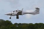 F-GYPL @ LFRB - Diamond DA-42 Twin Star, On final rwy 25L, Brest-Bretagne airport (LFRB-BES) - by Yves-Q