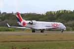 F-GRZL @ LFRB - Bombardier CRJ-700, Taxiing rwy 25L, Brest-Bretagne Airport (LFRB-BES) - by Yves-Q