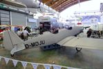 D-MDJU @ EDNY - Junkers Flugzeugwerke A 50 ci Junior replica at the AERO 2022, Friedrichshafen