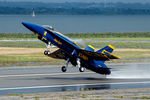 163106 @ KOQU - After a short rain delay, the lead solo launches off the runway - by Topgunphotography