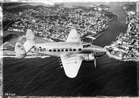 PJ-AIT - PJ-AIT flyby over harbour entrance of Willemstad (Curacao) - by PP2273