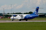 G-ISLK @ EGSH - Departing from Norwich, - by Graham Reeve