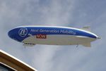 D-LZNT @ EDNY - Zeppelin NT - Deutsche Zeppelin Reederei over the trade fairground at Friedrichshafen airport during the AERO 2022