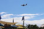 N358NW @ KEYW - EYW OFA 2022 over the dock area - by Florida Metal