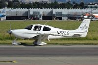 N87LS @ LSGG - Taxying to the active runway at Geneva Airport - by Thierry Crocoll