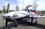 N698W @ EDNY - Lancair Evolution (PT6) at the AERO 2022, Friedrichshafen