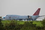 OM-ACG @ LFRB - Boeing 747-409SF, Loading, Brest-Bretagne airport (LFRB-BES) - by Yves-Q