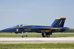 165534 @ KDOV - F/A-18E Super Hornet 165534 C/N 1460  from Blue Angels Demo Team  NAS Pensacola, FL - by Dariusz Jezewski www.FotoDj.com