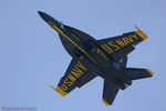 165540 @ KDOV - F/A-18E Super Hornet 165540 C/N 1488 from Blue Angels Demo Team  NAS Pensacola, FL